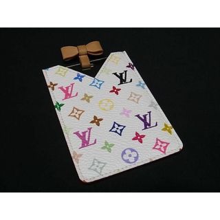 ルイヴィトン(LOUIS VUITTON)の■極美品■  LOUISVUITTON ルイヴィトン M92651 モノグラム マルチカラー エテュイ ミロワール コンパクトミラー 手鏡 ホワイト系 FA1141(その他)