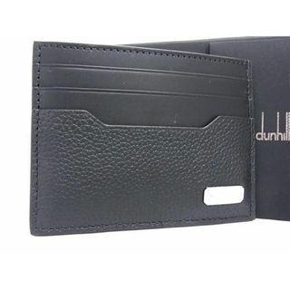 ダンヒル(Dunhill)の■新品■未使用■ dunhill ダンヒル レザー カードケース カード入れ パスケース 定期入れ 名刺入れ メンズ ブラック系 AS7491(名刺入れ/定期入れ)