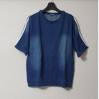 新品　BAYCREST　デニム風カットソー(Tシャツ/カットソー(半袖/袖なし))