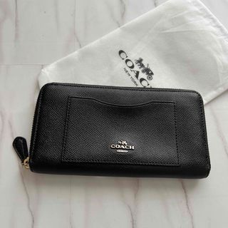 コーチ(COACH)の343 美品 COACH コーチ 長財布 ラウンドファスナー(財布)