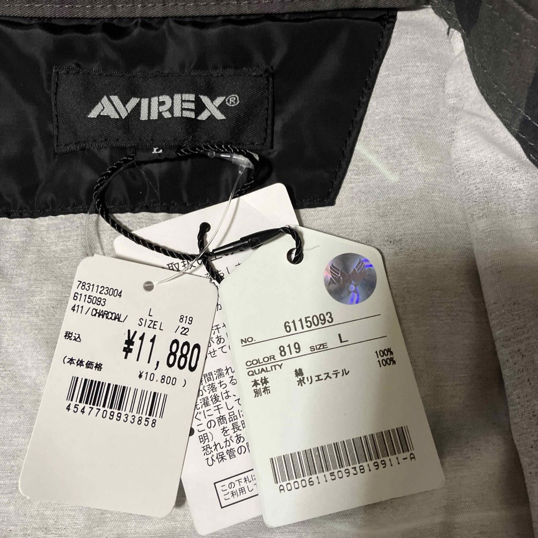 AVIREX フューチャーカモフラージュコンビネーションシャツ メンズのトップス(シャツ)の商品写真