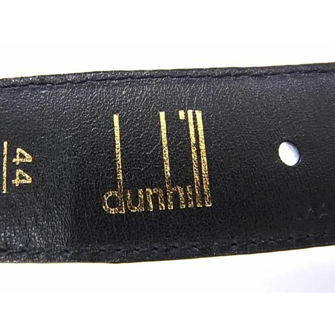 Dunhill(ダンヒル)の■極上■本物■新品同様■ dunhill ダンヒル クロコダイル ゴールド金具 ベルト ビジネス 紳士 メンズ ブラック系 BF7079 メンズのファッション小物(ベルト)の商品写真