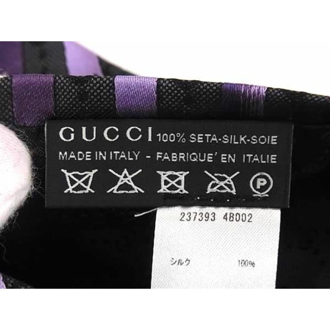 Gucci(グッチ)の■新品■未使用■ GUCCI グッチ GG柄 シルク100% ネクタイ ビジネス 紳士 メンズ パープル系×グレー系 AV9081 メンズのファッション小物(ネクタイ)の商品写真
