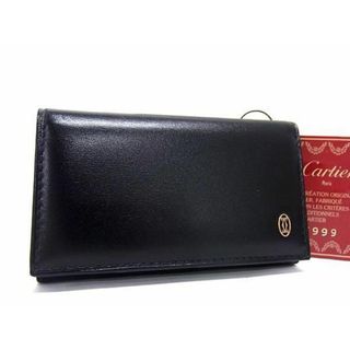 カルティエ(Cartier)の■新品■未使用■ Cartier カルティエ パシャ レザー 6連 キーケース 鍵入れ メンズ ブラック系 AW1945(その他)