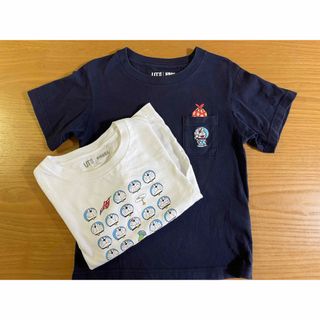 ユニクロ(UNIQLO)のTシャツ110 2枚（UNIQLO）(Tシャツ/カットソー)