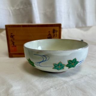 正月窯 抹茶碗 茶碗 茶道具 抹茶茶碗 茶器 茶道 アンティーク 工芸品(陶芸)