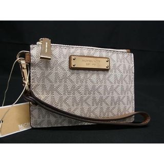 マイケルコース(Michael Kors)の■新品■未使用■ MICHAEL KORS マイケルコース MK柄 PVC フラグメントケース コインケース カード入れ 小銭入れ アイボリー系 AW1879(その他)