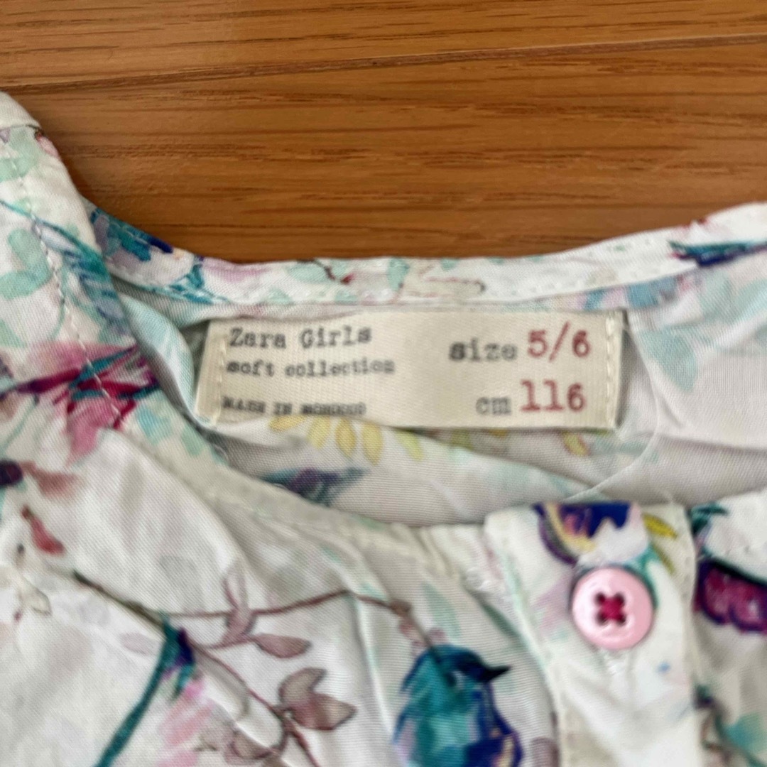 ZARA KIDS(ザラキッズ)のZARA girls キッズ/ベビー/マタニティのキッズ服女の子用(90cm~)(ブラウス)の商品写真