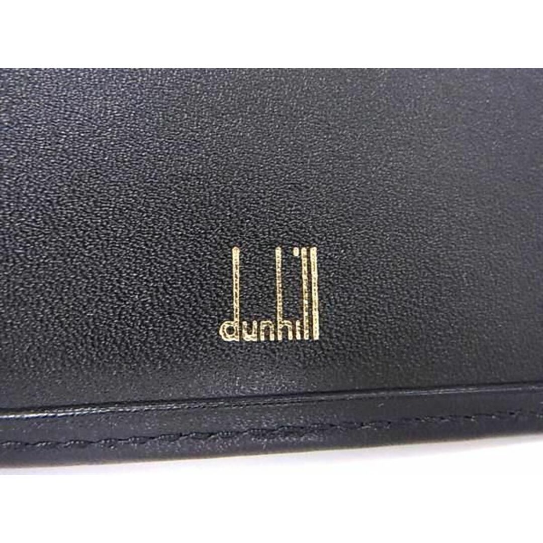 Dunhill(ダンヒル)の■新品同様■ dunhill ダンヒル レザー 二つ折り 財布 ウォレット 札入れ 小銭入れ メンズ ブラック系 AW1885 メンズのファッション小物(長財布)の商品写真