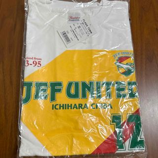 ジェフ千葉　復刻Tシャツ　93-95年(白)(記念品/関連グッズ)