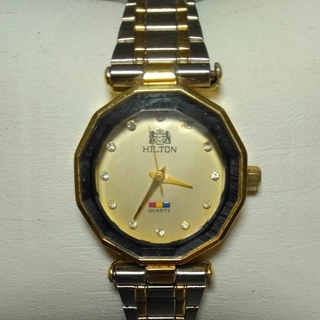 HILTON ヒルトンクオーツ腕時計 HQ0035(腕時計)