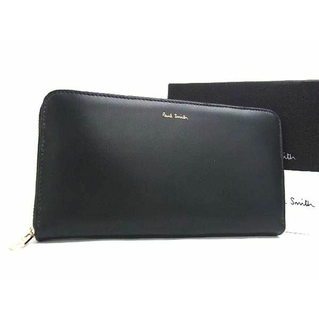 Paul Smith(ポールスミス)の■新品■未使用■ Paul Smith ポールスミス レザー ラウンドファスナー 長財布 ウォレット 札入れ 小銭入れ カード入れ ブラック系 AW5306 メンズのファッション小物(長財布)の商品写真