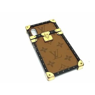 ルイヴィトン(LOUIS VUITTON)のLOUIS VUITTON ルイヴィトン M62619 モノグラムリバース アイトランク iPhone X/Xs対応 アイフォンケース スマホケース ブラウン系 BF6205(その他)