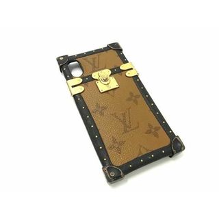 ルイヴィトン(LOUIS VUITTON)のLOUIS VUITTON ルイヴィトン M67893 モノグラム アイ トランク ライト iPhone X/XS 対応 アイフォンケース ブラウン系 BJ1058(その他)