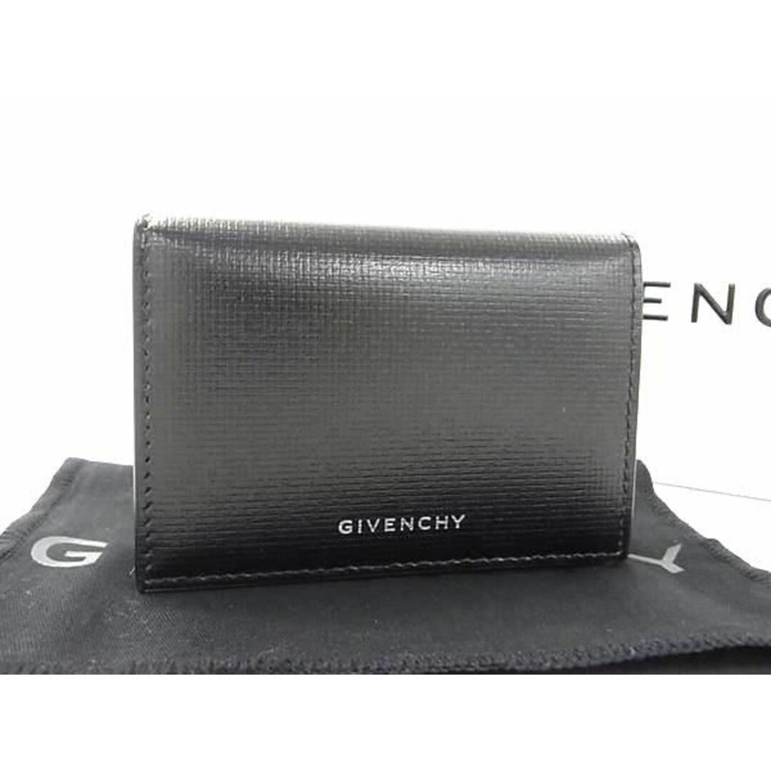 GIVENCHY(ジバンシィ)の■新品■未使用■ GIVENCHY ジバンシィ レザー  カードケース カード入れ 名刺入れ メンズ レディース ブラック系 FA1224 メンズのファッション小物(その他)の商品写真