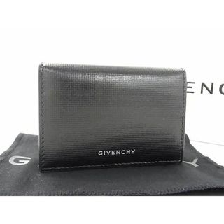 GIVENCHY - ■新品■未使用■ GIVENCHY ジバンシィ レザー  カードケース カード入れ 名刺入れ メンズ レディース ブラック系 FA1224