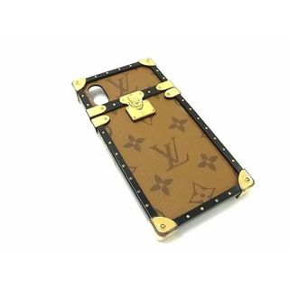 ルイヴィトン(LOUIS VUITTON)のLOUIS VUITTON ルイヴィトン M62619 モノグラムリバース アイトランク iPhone X/Xs スマホケース ブラウン系 BH1433(その他)