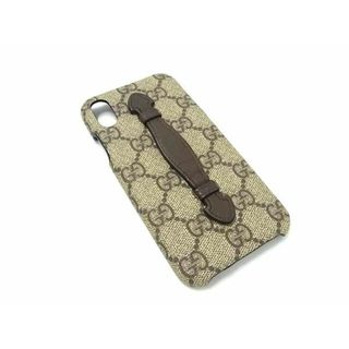 グッチ(Gucci)のGUCCI グッチ 549319 GG柄 PVC iPhoneX/XS 対応 アイフォンケース スマホケース ブラウン系 AV6588(その他)