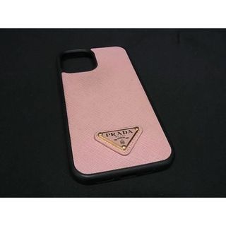 プラダ(PRADA)のPRADA プラダ サフィアーノレザー iPhone13 対応 アイフォンケース スマホケース レディース ピンク系 FC0032(その他)