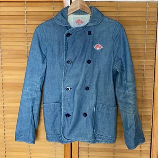 ダントン(DANTON)の【SALE】DANTON ジャケット　シャンブレー　ダブル　日本製(Gジャン/デニムジャケット)