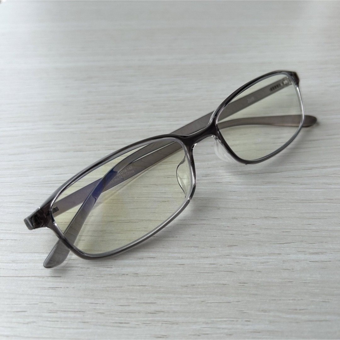 Zoff(ゾフ)のZoff PCメガネ　ブルーライトカット　サングラス　パソコン　度なし眼鏡 レディースのファッション小物(サングラス/メガネ)の商品写真