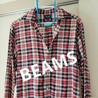 ビームス(BEAMS)の本日激安限定値下げ！完売間近早い者勝ちです【BEAMS】『麻リネン100%』(シャツ)