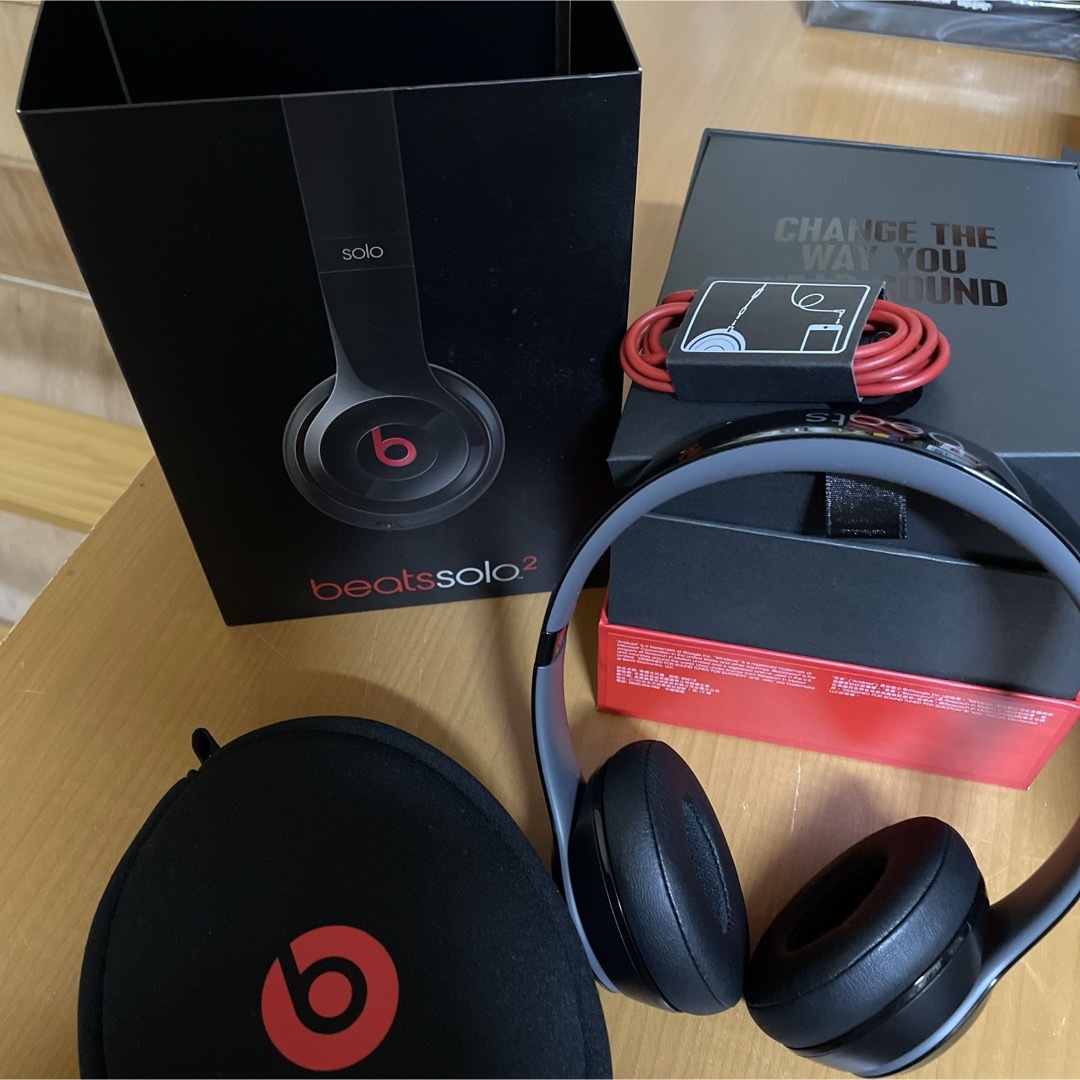 BEATS BY DR．DRE ビーツバイドクタードレ ヘッドホン ブラック s スマホ/家電/カメラのオーディオ機器(ヘッドフォン/イヤフォン)の商品写真