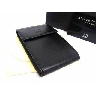 ダンヒル(Dunhill)の■新品■未使用■ dunhill ダンヒル レザー カードケース カード入れ 名刺入れ メンズ ブラック系 AW1896(その他)