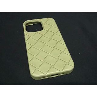 ボッテガヴェネタ(Bottega Veneta)の■極美品■ BOTTEGA VENETA ボッテガヴェネタ ラバー iPhone13 Pro対応 アイフォンケース スマホケース グリーン系 AU9923(その他)