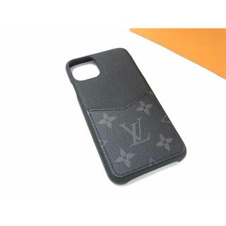 ルイヴィトン(LOUIS VUITTON)の■極美品■ LOUIS VUITTON ルイヴィトン M69726 モノグラムエクリプス バンパー iPhone11 対応 スマホケース ブラック系 FA1254(その他)