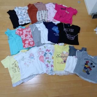 専用　　女の子　100 半袖　セット(Tシャツ/カットソー)