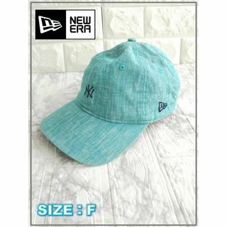 ニューエラー(NEW ERA)のNEW ERA リネン100％ ニューヨークヤンキース　キャップ　3624(キャップ)