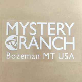 ミステリーランチ(MYSTERY RANCH)のMYSTERY RANCH ミステリーランチ カッティングステッカー◆白グロス◆(その他)