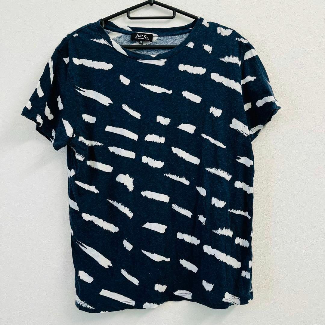 A.P.C(アーペーセー)の【希少】アーペーセー 総柄Tシャツ カットソー ユニセックス 半袖 トップス メンズのトップス(Tシャツ/カットソー(半袖/袖なし))の商品写真