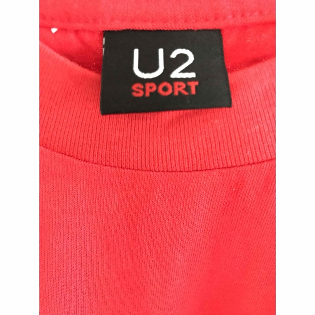 Tシャツ 赤 U2 SPORT  レッド red メンズのトップス(Tシャツ/カットソー(半袖/袖なし))の商品写真