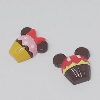 ディズニー(Disney)のミニチュア　ディズニー　カップケーキ(キャラクターグッズ)