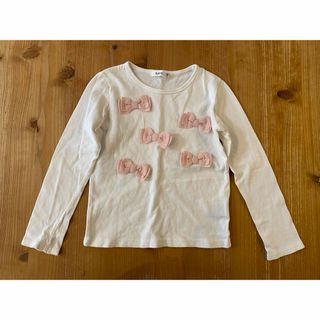 SLAP SLIP - SLAP SLIP  長袖Tシャツ トップス ロンT リボン サイズ130