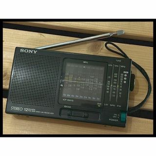 SONY - G① 通電ジャンク 現状渡 96年発売 ソニー ICF-SW10 ラジオ レトロ