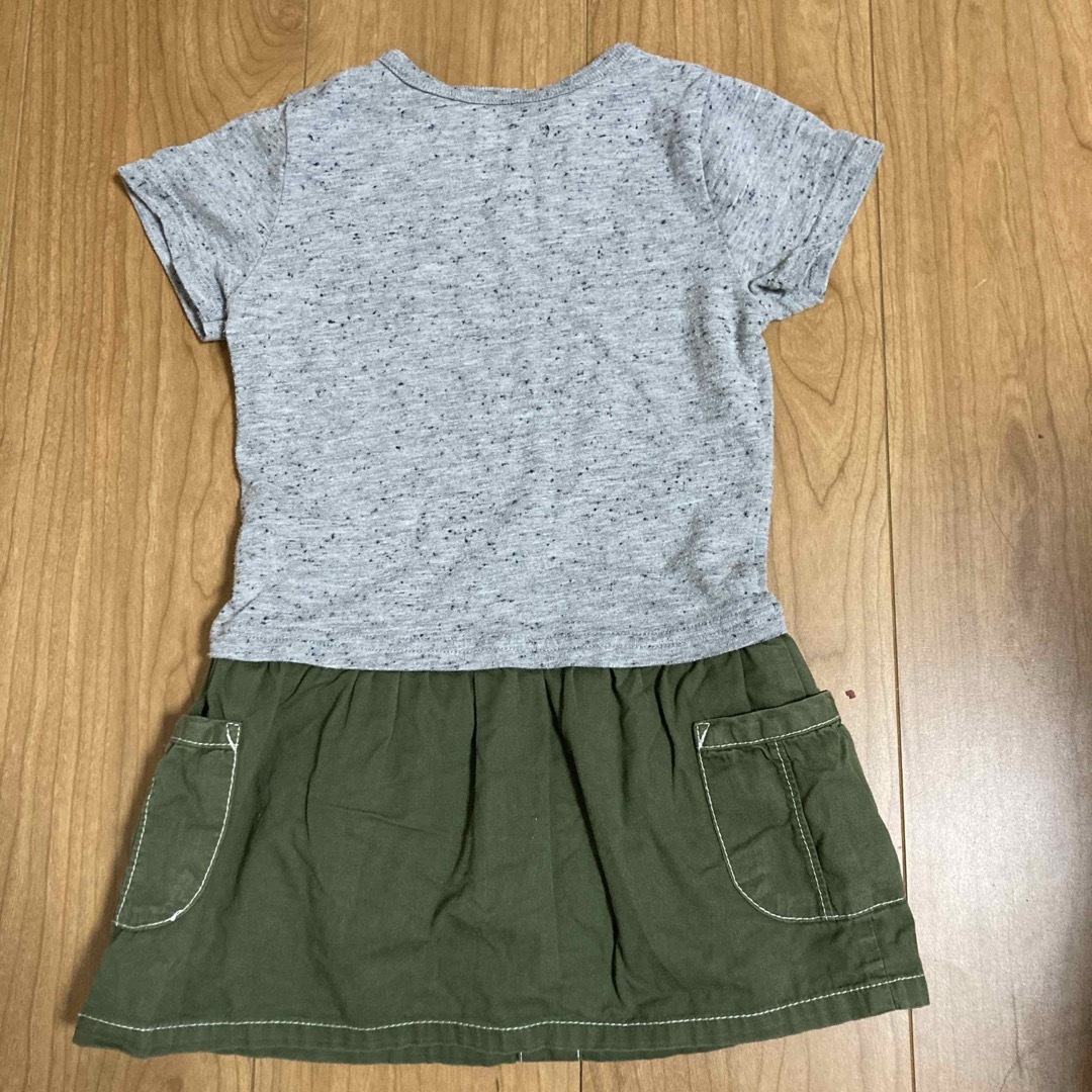 futafuta(フタフタ)の100 LAGKAW ドッキングワンピース　フタフタ　 キッズ/ベビー/マタニティのキッズ服女の子用(90cm~)(ワンピース)の商品写真