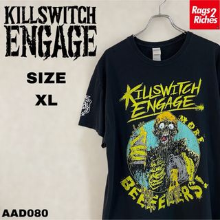 キルスウィッチ・エンゲイジ  プリントTシャツKILLSWITCH ENGAGE(Tシャツ/カットソー(半袖/袖なし))