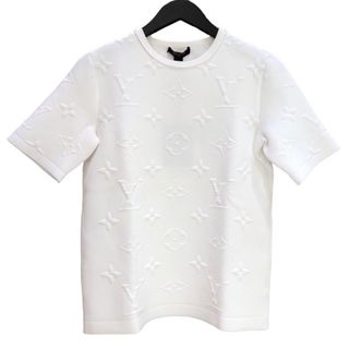 　ルイ・ヴィトン LOUIS VUITTON 3Dモノグラム FMKS06 コットン レディース 半袖Ｔシャツ