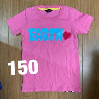 EARTHMAGIC - 150 EARTHMAGIC ピンク　Tシャツ