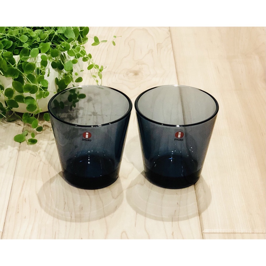 iittala(イッタラ)のiittala（イッタラ）カルティオ　タンブラー　レイン　ペア インテリア/住まい/日用品のキッチン/食器(グラス/カップ)の商品写真