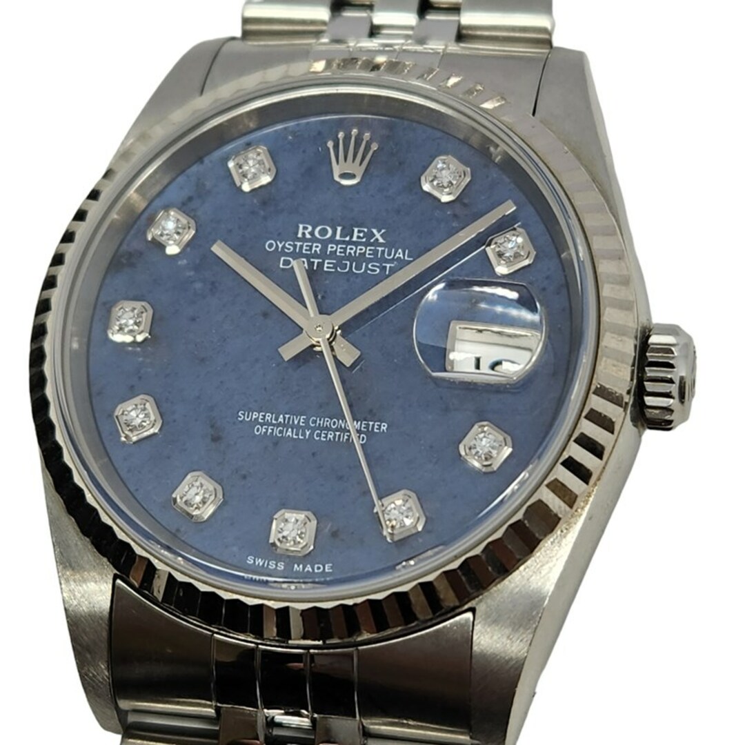 ROLEX(ロレックス)の　ロレックス ROLEX デイトジャスト ソーダ―ライト Y番 16234G ブルー K18WG/SS 自動巻き メンズ 腕時計 メンズの時計(その他)の商品写真