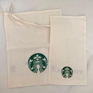 Starbucks - スターバックス コットンギフトバッグ2枚