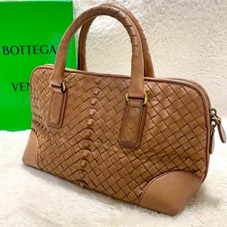 ボッテガヴェネタ(Bottega Veneta)のBOTTEGA VENETA イントレチャート ミニボストン ハンドバッグ(ボストンバッグ)