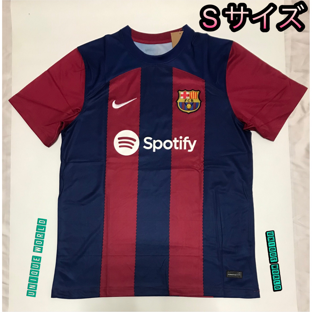 サッカーバルセロナFCホーム23-24(Barcelona)サイズ S スポーツ/アウトドアのテニス(ウェア)の商品写真