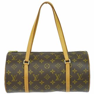 ルイヴィトン(LOUIS VUITTON)の本物 ルイヴィトン LOUIS VUITTON LV 旧型 パピヨン 30 モノグラム ハンドバッグ ブラウン M51385 Papillon ビトン バッグ 中古(ハンドバッグ)