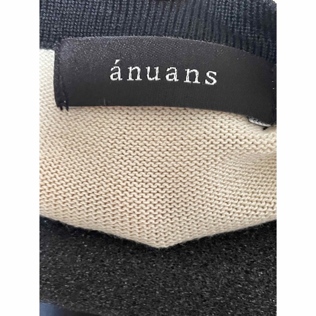 ánuans(アニュアンス)のanuans アニュアンス　シルクブレンドアンサンブルニット レディースのトップス(ニット/セーター)の商品写真