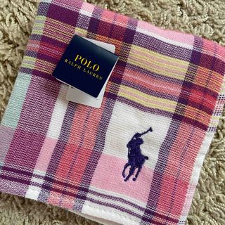 ポロラルフローレン(POLO RALPH LAUREN)のラルフローレン　タオルハンカチ(ハンカチ)